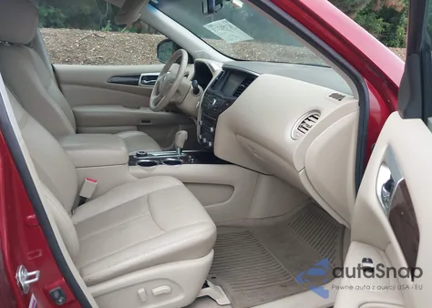 2014 Nissan Pathfinder Platinum из США, поврежденный, VIN 5N1AR2MM8EC723843